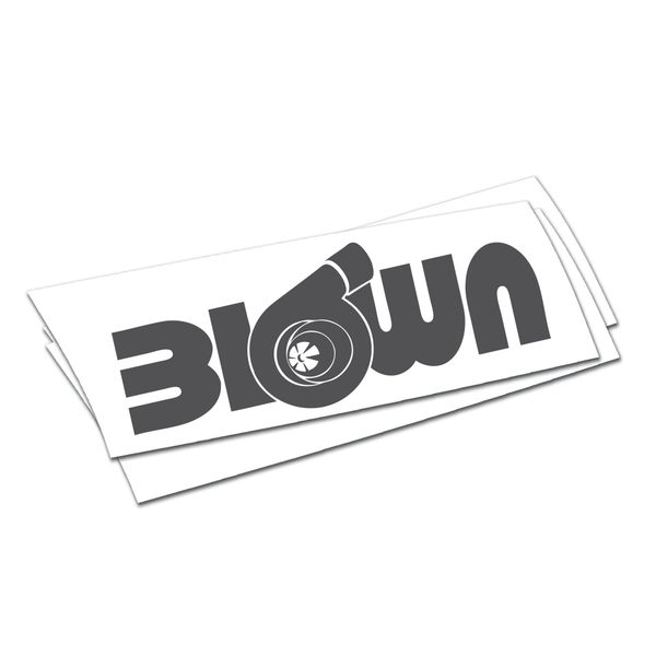 Blown turbo sticker