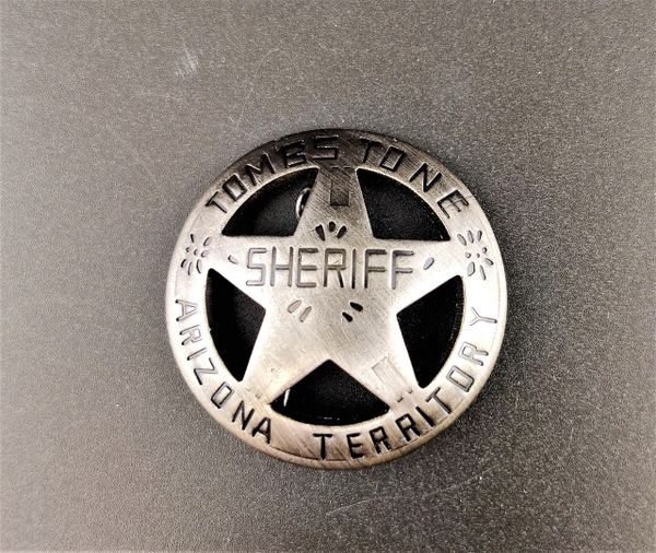 Tombstone Sheriff Badge