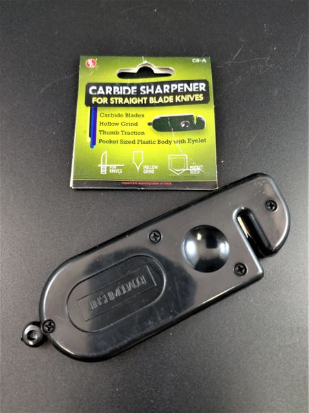 Carbide Sharpener for Straight Blade Knives