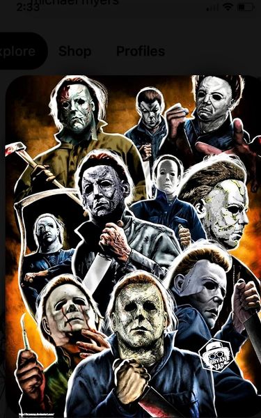 Halloween Masks - 19" x 13" print