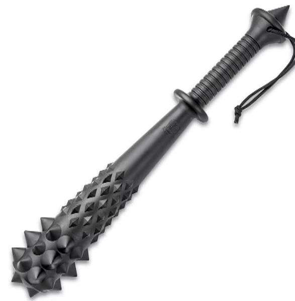 Night Watchman Law Enforcement Thumper - Solid One-Piece Polypropylene Construction, Spiked Pommel - Length 20”