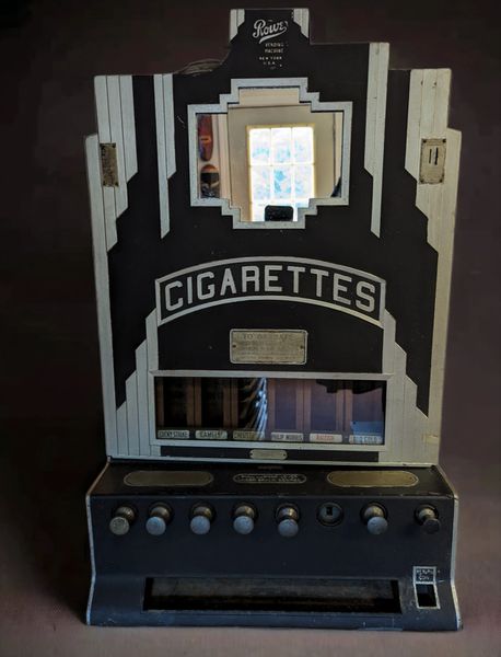 Art Deco Cigarette Machine