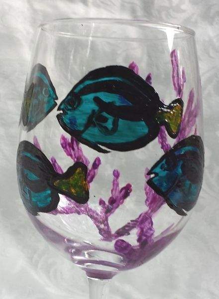 Wine Glass Painting at Home, Online class & kit