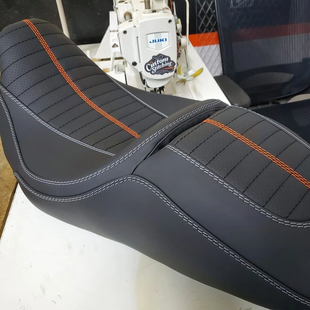 Restyled Motorcycle Seats - The Custom Stitching Co.