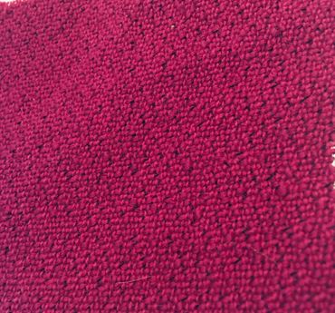 Fushia pink wool upholstery