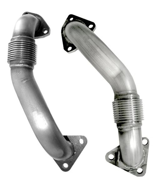 PPE 2'' OEM Length Replacement High Flow Up-Pipes 01-16 Duramax