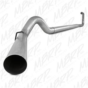 MBRP S62240PLM 5" Aluminized Turbo Back for 03-07 Ford 6.0L Powerstroke, no muffler