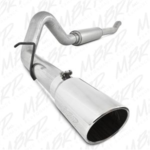 MBRP S6206409 4" Stainless Turbo Back Exhaust fits '03-07 Ford F250/F350 6.0L