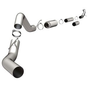 Magnaflow 18980 - 4" Aluminized Downpipe Back Straight Pipe Fits 2001-2010 Duramax **BACKORDERED NO ETA**