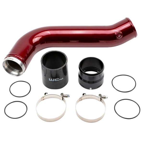 Wehrli Custom Fab 2020-2024 L5P DURAMAX 3.5" PASSENGER (COLD) SIDE INTERCOOLER PIPE KIT