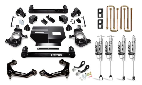 Cognito 4-Inch Performance Lift Kit with Fox PS 2.0 IFP Shocks for 20-22 Silverado/Sierra 2500/3500 2WD/4WD
