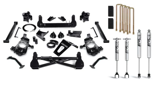 Cognito 7-Inch Standard Lift Kit with Fox PSMT 2.0 Shocks For 20-23 Silverado/Sierra 2500/3500 2WD/4WD
