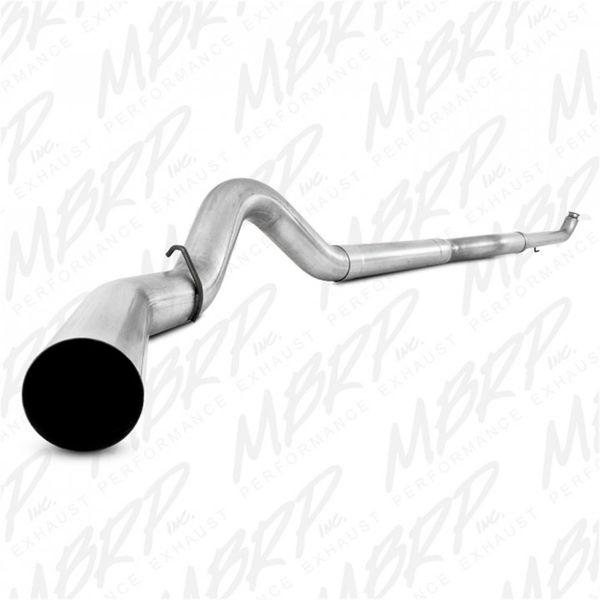 MBRP S60210PLM 5" Aluminized turbo back exhaust system for 01-10* GM 6.6L Duramax, no muffler