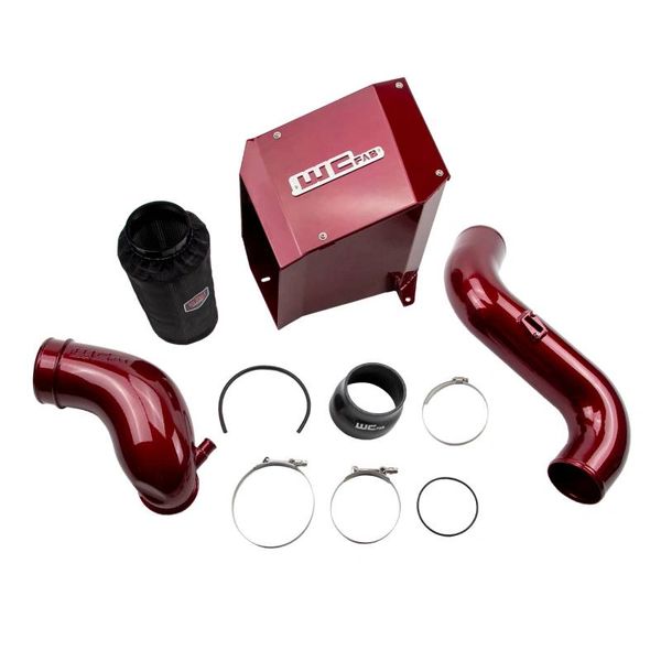 Wehrli Custom Fab 2006-2007 LBZ DURAMAX 4" INTAKE KIT WITH AIR BOX STAGE 2