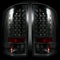 Recon Dodge 02-06 RAM 1500 & 03-06 RAM 2500/3500 LED Tail Lights - Smoked Lens