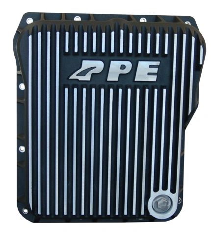 PPE Allision Standard Profile Aluminum Transmission Pan - Brushed