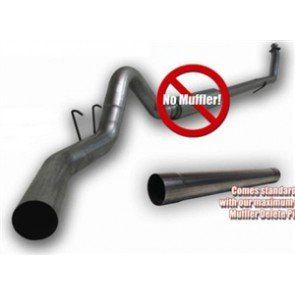 MBRP 5" Aluminized Exhaust No Muffler Fits 94-02 Dodge 5.9L Cummins