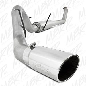 MBRP 2003-2004 Dodge Ram 2500/3500 Cummins 4" Turbo Back, Single, AL