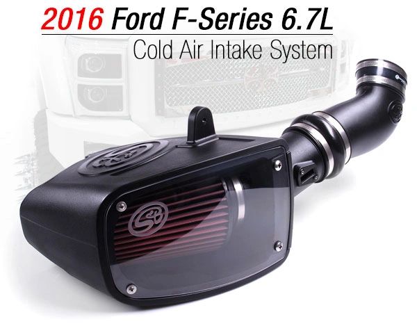 S&B Performance Intake for 2011-16 Ford 6.7L Powerstroke Oiled Filter