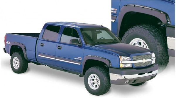 Bushwacker Chevrolet Pocket Style Fender Flare - Set of 4