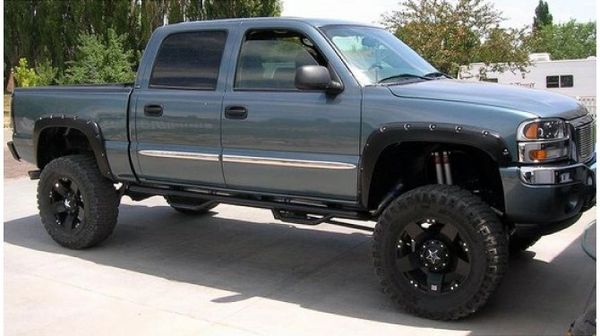 EGR GMC Sierra 2500 HD Fender Flares Bolt-On Look 4pc Set