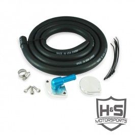 H&S Motorsports 11-15 Ford 6.7L Crankcase Ventilation Kit