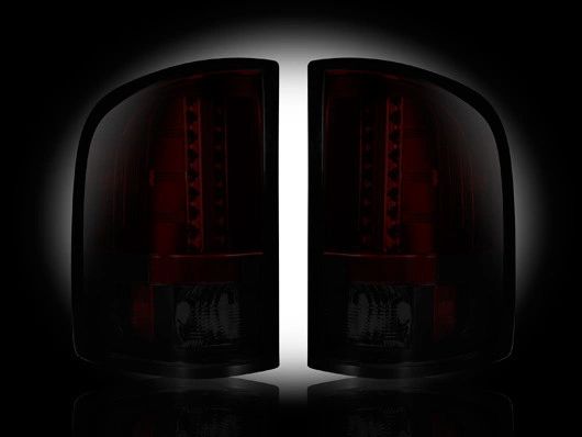 Recon GMC 07.5-13 Red Smoked LED Tail Lights