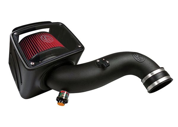 S&B 75-5091 Performance Intake for 07-10 GM 6.6L Duramax LMM - Oiled Filter