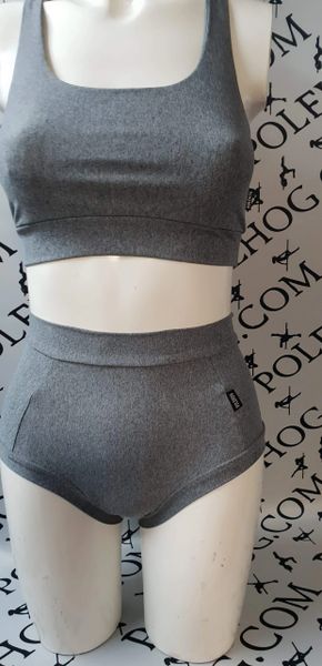 Polehog sport grey (full) high waisted fitted pant