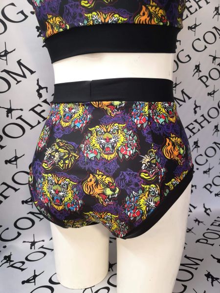 oriental tiger (full) high waisted fitted pant
