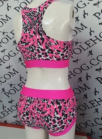 street leopard flo pink bottoms
