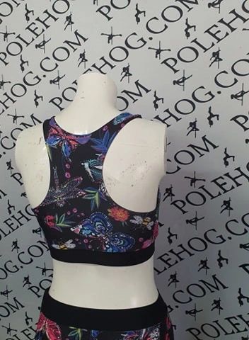 Butterfly and bees racer back top