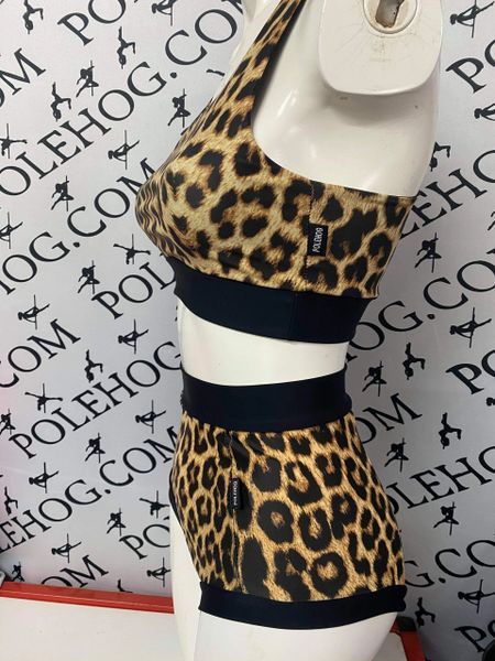 Leopard (full) high waisted fitted pant