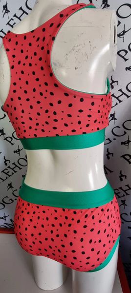 Watermelon racer back top
