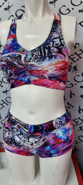 Boa VELVET rouched front x back