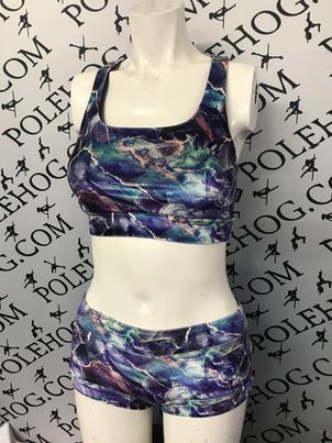 winter marble smooth VELVET bottoms