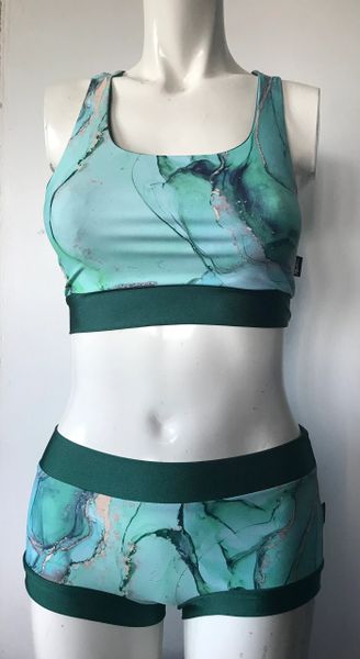 Mint Ethereal racer back top