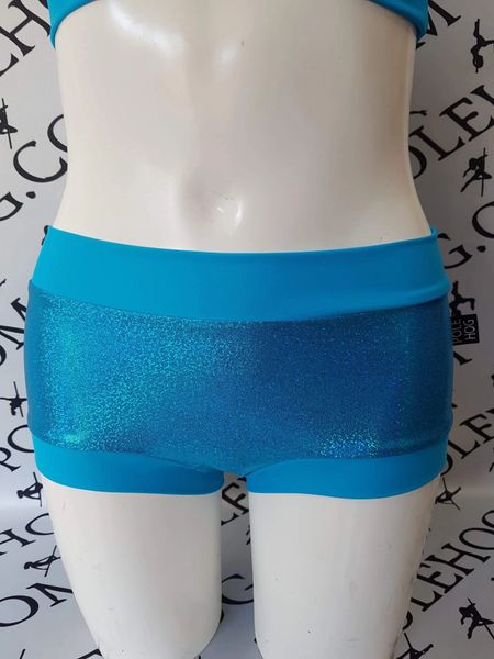 **new**Sea blue diamond dust bottons