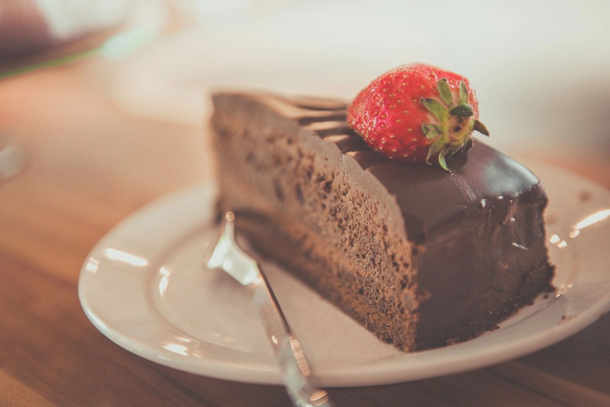 eggless chocolate cake