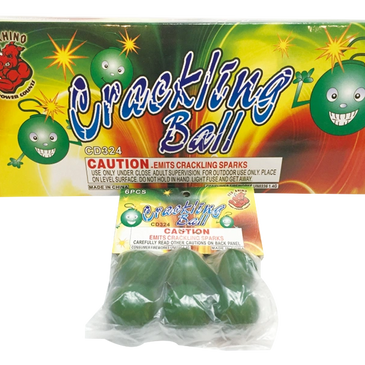 KaBoom Fireworks novelty crackling ball