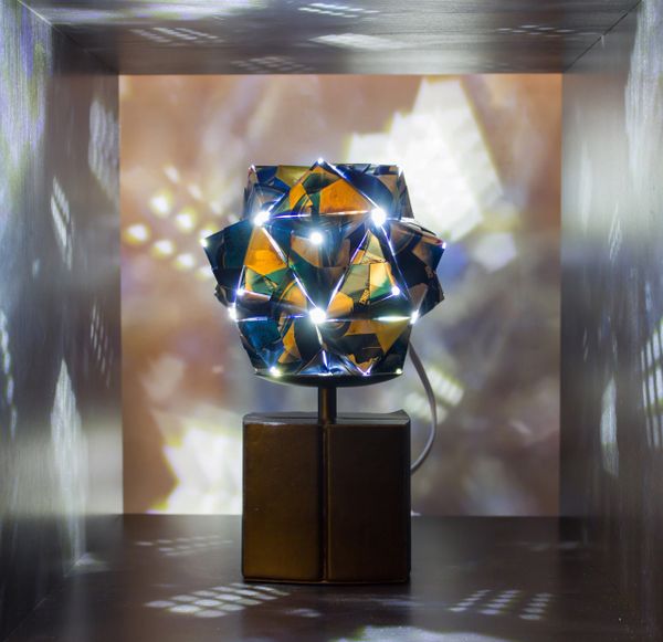Metal Origami Lights