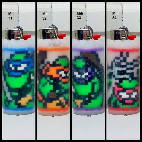 TMNT Lighter Cases - Mili