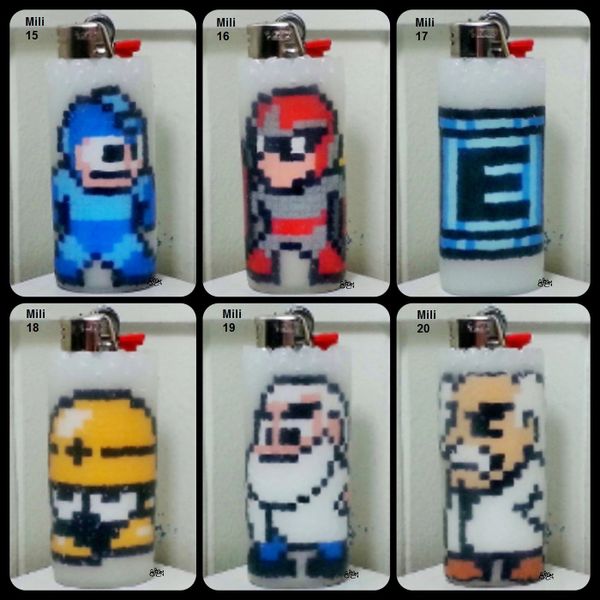 Mega Man Lighter Cases - Mili