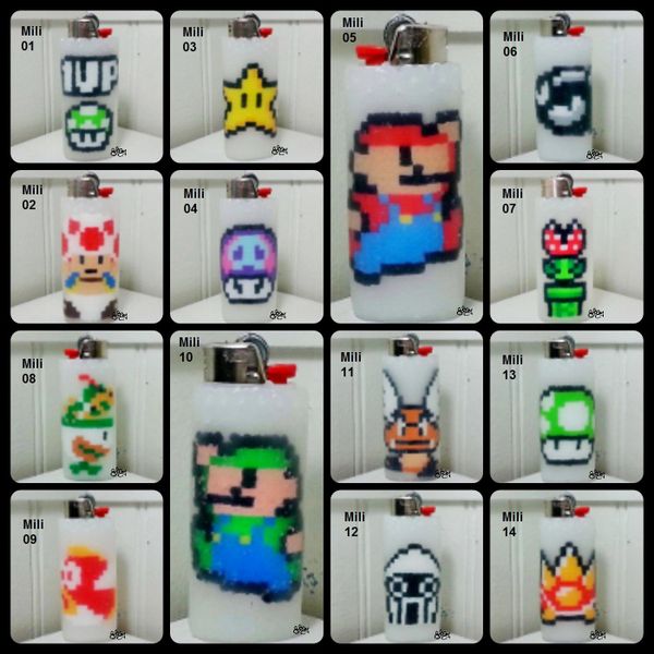 Super Mario Lighter Cases - Mili