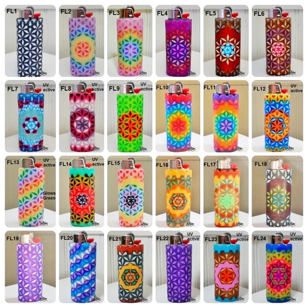 Flower of Life Lighter Cases