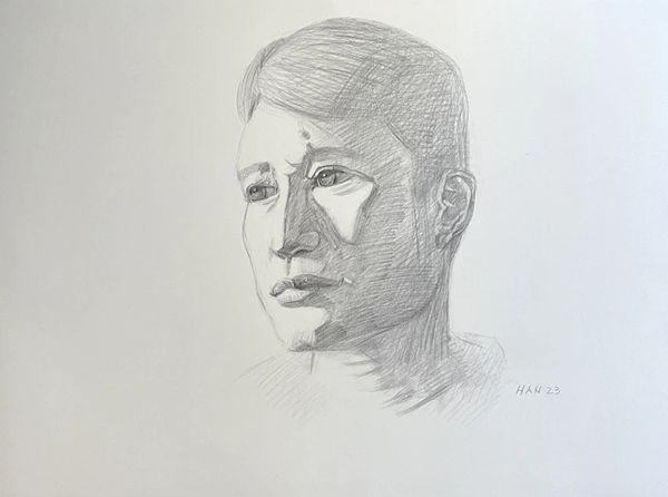 Portrait - Pencil - Selfie V