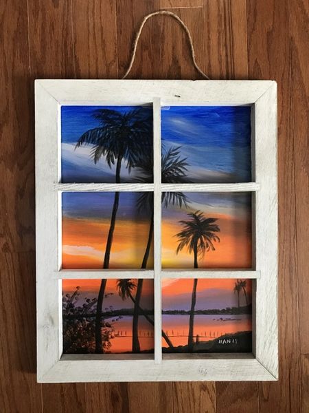 Window - Palm Tree I