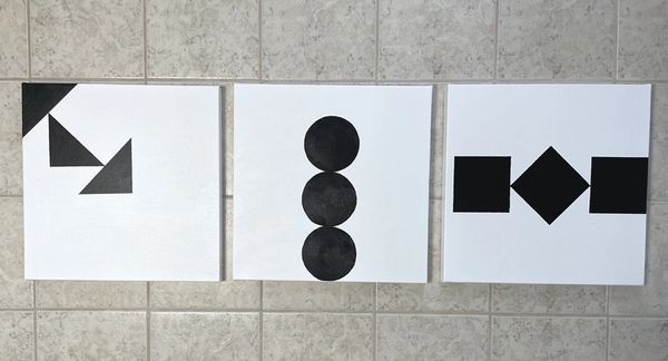 TZ - Visual Block Series #12 - Black & White
