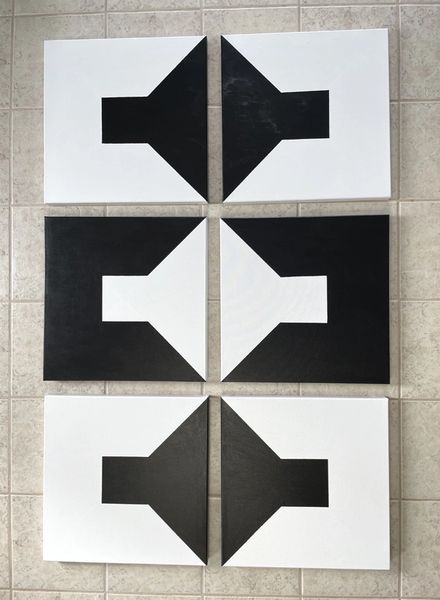 TZ - Visual Block Series #20 - Black & White