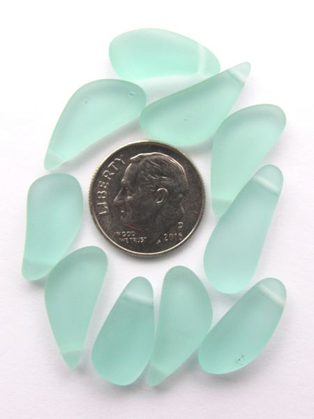 Cultured Sea Glass PENDANTS free form frosted 8-10 x 16-20mm U-Pick Green Purple Pink Opaque supply for making jewelry
